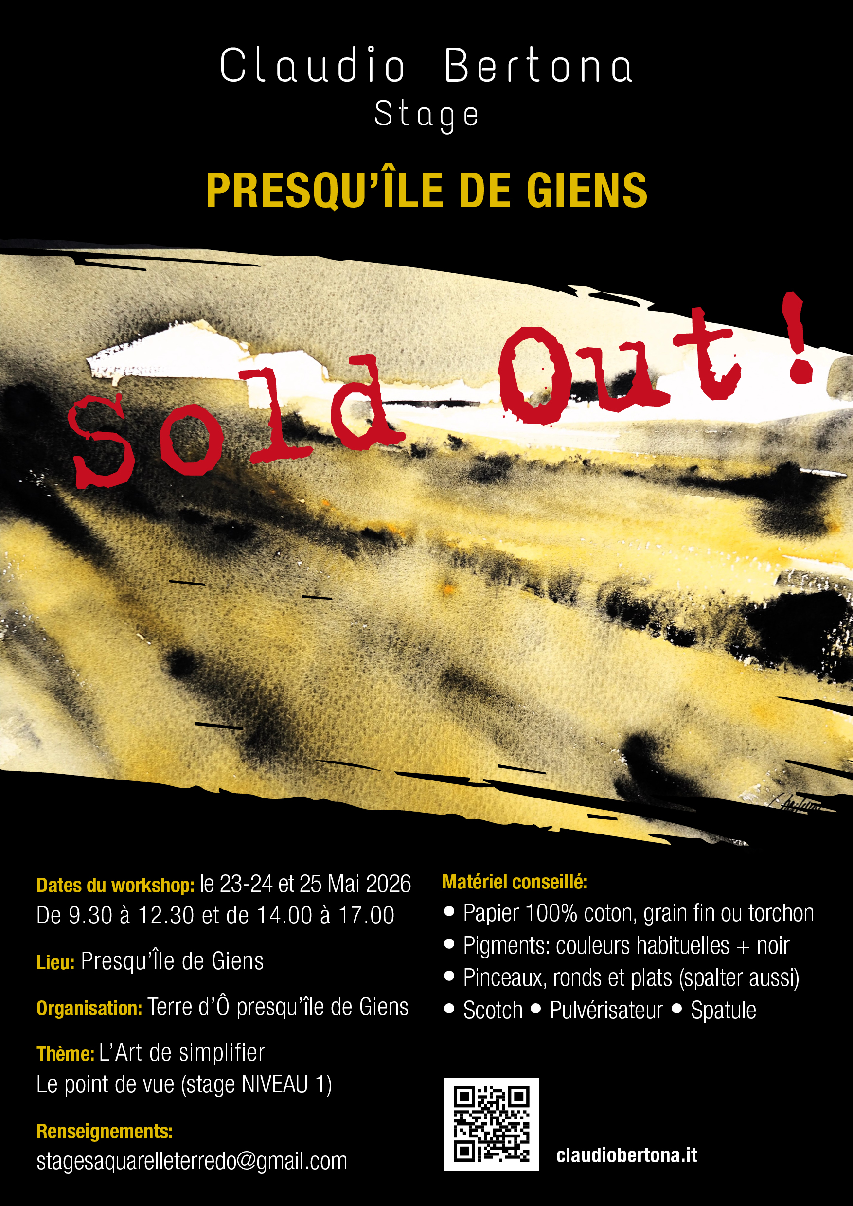 locandina A3 Giens Sold Out 23-24
